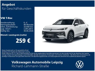 Neu VW T-Roc Cabriolet Style 150 PS (110 kW) 2026 Weiß SUV