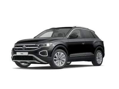 Gebraucht VW T-Roc Style 150 PS (110 kW) 2023 Deep black perleffekt (schwarz) SUV