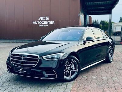 Obsidianschwarz metalliclack Gebraucht 2024 Mercedes S450 AMG line Limousine | 111.990 €