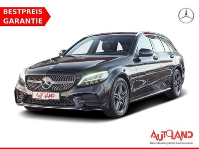 Schwarz Gebraucht 2020 Mercedes C300e AMG line Kombi | 29.950 € (Etwas zu teuer)