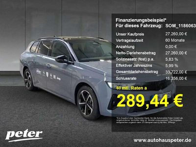 Gebraucht Opel Astra GS Line 131 PS (96 kW) 2025 Grafik grau (uni) Kombi