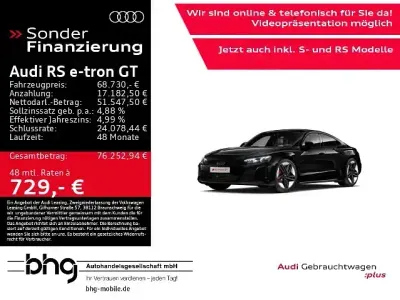 Gebraucht Audi RS e-tron GT Ambiente 439 kW (598 PS) 2022 Schwarz Limousine