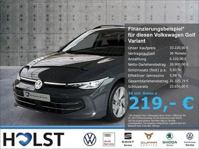 Gebraucht VW Golf VIII Style 150 PS (110 kW) 2024 Grau Kombi