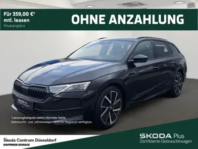 Brugt Skoda Octavia SportLine 150 HK (110 kW) 2025 Sort Stationcar