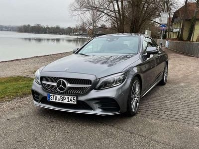 Second-hand Mercedes C300 AMG line Plus 245 CP (180 kW) 2022 Gri Coupe