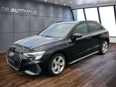 Gebraucht Audi A3 S-Line 150 PS (110 kW) 2024 Schwarz Limousine