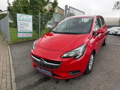 Używany Opel Corsa Edition 69 KM (50 kW) 2015 Czerwony Hatchback