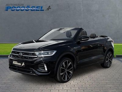 Usata VW T-Roc Cabriolet R-line 150 CV (110 kW) 2023 Nero Cabrio