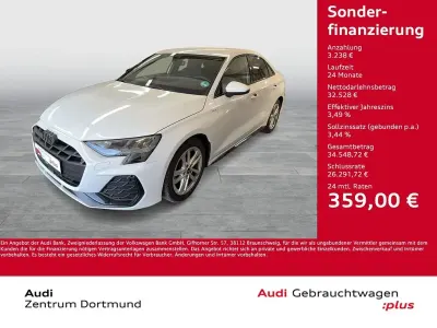 Second-hand Audi A3 S-Line 150 CP (110 kW) 2025 Alb Berlinǎ