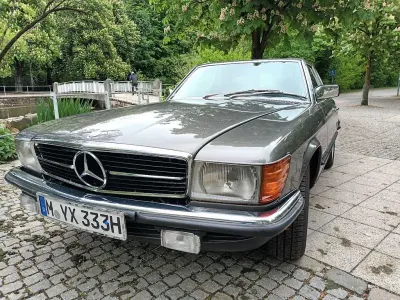 Gebraucht Mercedes SL500 231 PS (169 kW) 1985 Grau Cabrio