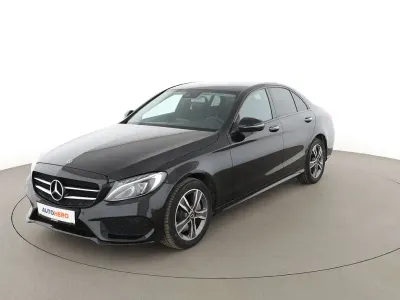 Gebraucht Mercedes C250 AMG line 211 PS (155 kW) 2018 Schwarz Limousine