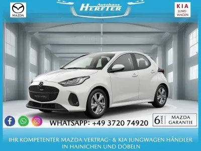 Neu Mazda 2 Exclusive 116 PS (85 kW) 2026 Weiß Kleinwagen