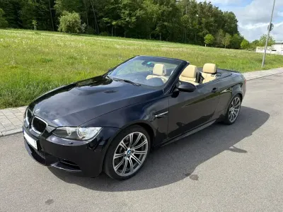 Gebraucht BMW M3 Cabriolet Sport Line 420 PS (308 kW) 2009 Schwarz Cabrio