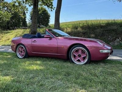 Gebraucht Porsche 968 239 PS (175 kW) 1992 Himbeerrotmetallic l83e Cabrio