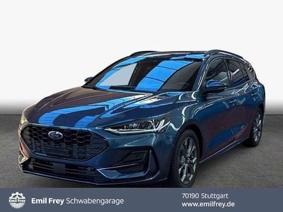 Gebraucht Ford Focus ST-Line X 125 PS (91 kW) 2024 Chrome blue metallic Kombi