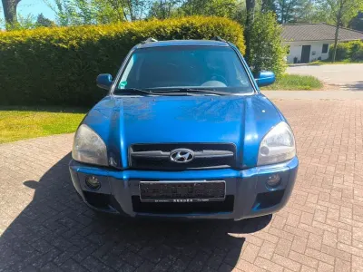 Gebraucht Hyundai Tucson GLS 141 PS (103 kW) 2007 Blau SUV