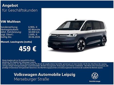 Weiß Neu 2025 VW Multivan Goal Van | 86.990 €