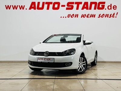 Gebraucht VW Golf Cabriolet 105 PS (77 kW) 2011 Weiß Cabrio