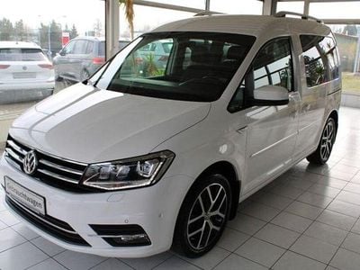 Gebraucht VW Caddy Highline 125 PS (91 kW) 2018 Weiß Van / Kleinbus