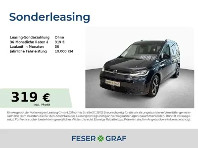 Neu VW Caddy Goal 116 PS (85 kW) 2025 Starlight blue metallic Van / Kleinbus