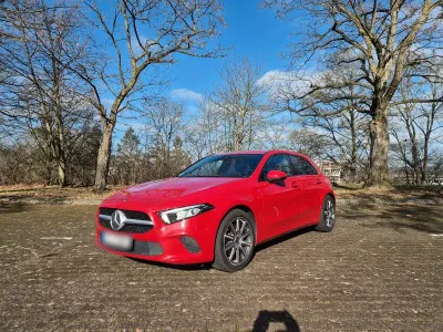 Brugt Mercedes A220 190 HK (139 kW) 2018 Rød Sedan