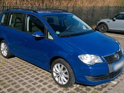 Gebraucht VW Touran 101 PS (74 kW) 2010 Blau Van / Kleinbus