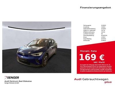 Second-hand VW ID.4 Pro 150 kW (204 CP) 2021 Albastru SUV