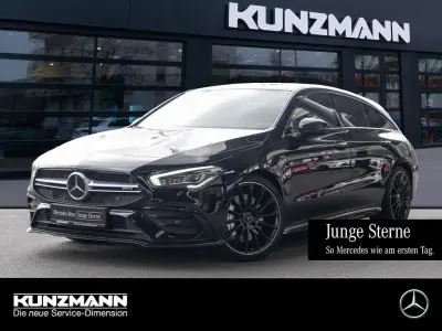 Używany Mercedes CLA35 AMG Night 306 KM (225 kW) 2022 Czarny Kombi