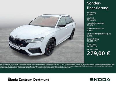 Gebraucht Skoda Octavia RS 245 PS (180 kW) 2022 Weiß Kombi