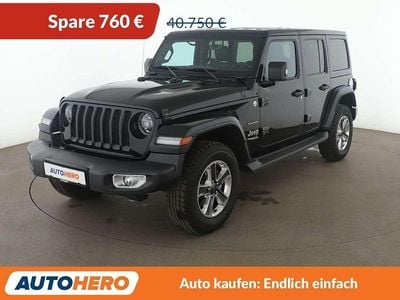 Gebraucht Jeep Wrangler Sahara 200 PS (147 kW) 2019 Schwarz SUV