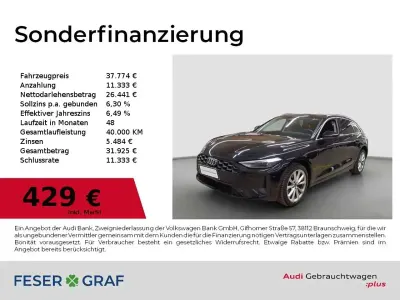 Gebraucht Audi A5 Sport 150 PS (110 kW) 2025 Mythosschwarz metallic Kombi
