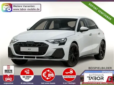 Neu Audi A3 S-Line 204 PS (150 kW) 2026 Gletscherweiß metallic Limousine