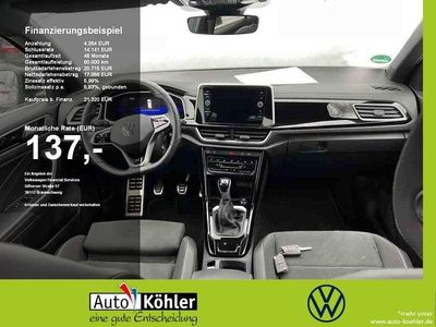 Gebraucht VW T-Roc R-line 110 PS (80 kW) 2023 Indiumgrau SUV