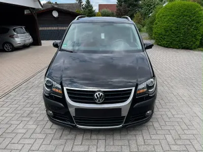 Gebraucht VW Touran Cross 140 PS (102 kW) 2009 Schwarz Van / Kleinbus