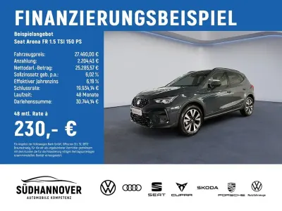 Neu Seat Arona FR 150 PS (110 kW) 2026 Blau SUV