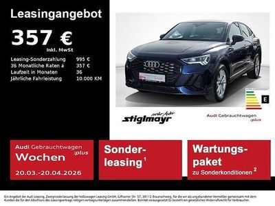 Gebraucht Audi Q3 Sportback S-Line 150 PS (110 kW) 2025 Blau SUV