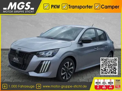 Neu Peugeot 208 Style 101 PS (74 kW) 2026 Artense silber Kleinwagen