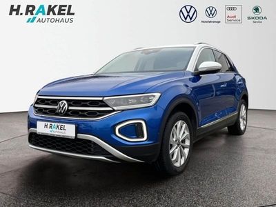 Second-hand VW T-Roc Style 150 CP (110 kW) 2022 Albastru SUV