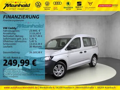 Gebraucht VW Caddy Basis 114 PS (83 kW) 2022 Reflexsilber metallic Van / Kleinbus