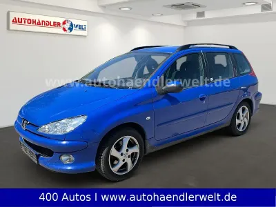 Gebraucht Peugeot 206 Tendance 109 PS (80 kW) 2006 Blau Kombi