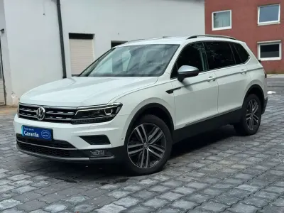 Gebraucht VW Tiguan Allspace Highline 190 PS (139 kW) 2019 Weiß SUV