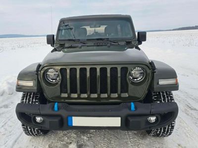 Gebraucht Jeep Wrangler Unlimited Sahara 375 PS (275 kW) 2022 Grün SUV
