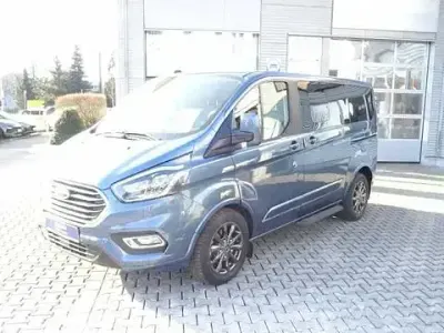 Gebraucht Ford Transit Custom Trend 185 PS (136 kW) 2020 Blau (metallic) Kombi