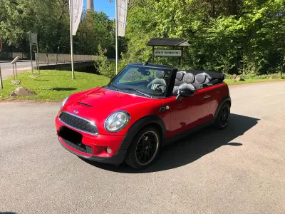 Brugt Mini Cooper S Cabriolet 174 HK (127 kW) 2009 Rød Cabriolet