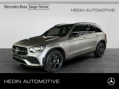 Brugt Mercedes GLC400d AMG 330 HK (242 kW) 2021 Sølv Sedan