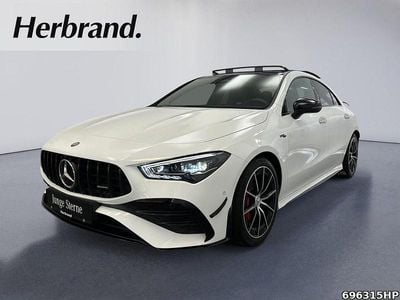 Gebraucht Mercedes CLA35 AMG AMG 306 PS (225 kW) 2024 Unilack polarweiß Coupé