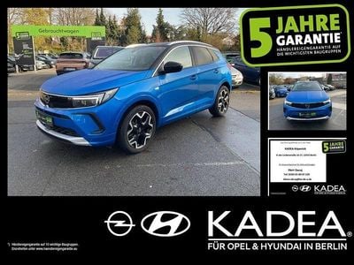 Gebraucht Opel Grandland X Ultimate 131 PS (96 kW) 2022 Kobalt blau/vertigo blau SUV