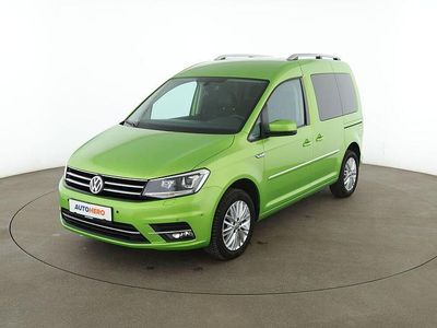 Gebraucht VW Caddy Highline 125 PS (91 kW) 2018 Grün Van / Kleinbus