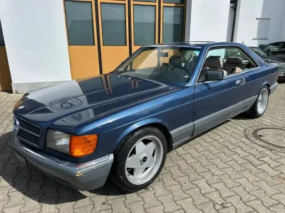 Gebraucht Mercedes 500 265 PS (194 kW) 1986 Blau