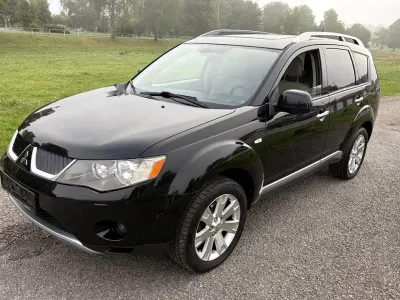 Brugt Mitsubishi Outlander 170 HK (125 kW) 2007 Sort SUV